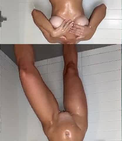Your ally is taking a shower and this babe lets u see