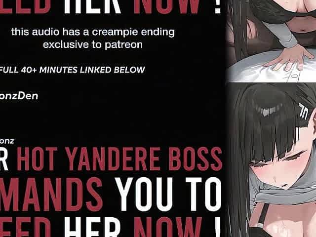 YOUR YANDERE BOSS DEMANDS U TO BREED HER NOW - Erotic Audio Roleplay ASMR MOST EXCELLENT AUDIO PORN EVER