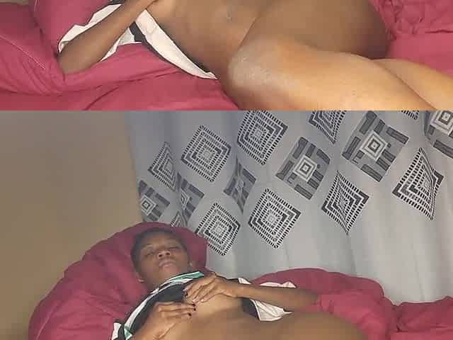 Ebony as charcoal beauty squirting