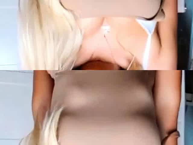 Polish Blonde Euroslut's Big Boobs and Ass