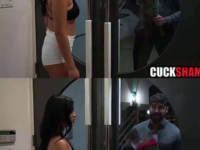 Sexy Wife Gets Valentine's Present From Cuck Hubby