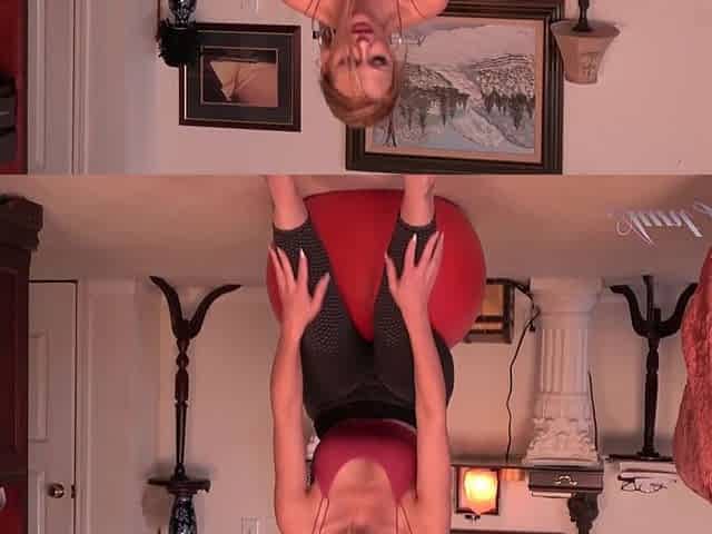 Auntjudys - Working Out with Busty Amateur MILF Amy