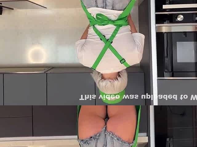 Blonde Barista In Shorts Offered To Rough Fuck Her Hot Holes - Sweetie Fox