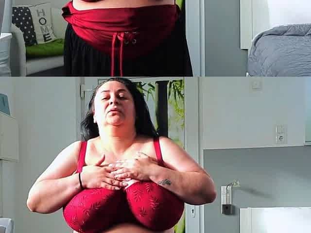 Sexy MILF Angelina Show Her Big Boobs And Fuc
