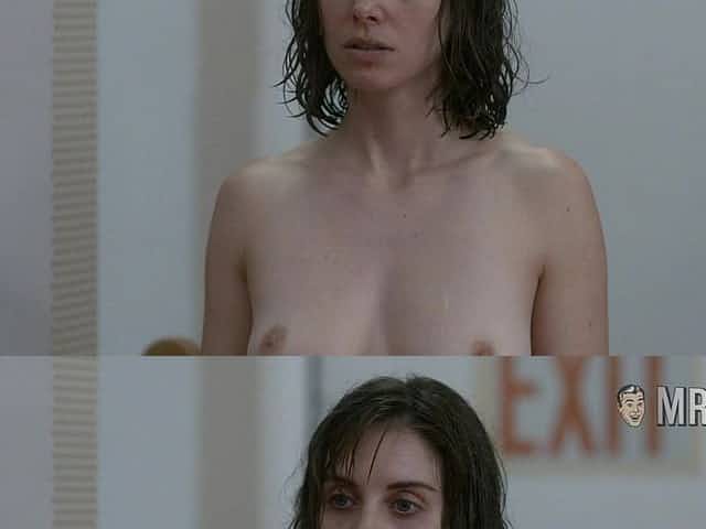Vikings superstar Alicia Agneson poses topless as she shows off her big tits