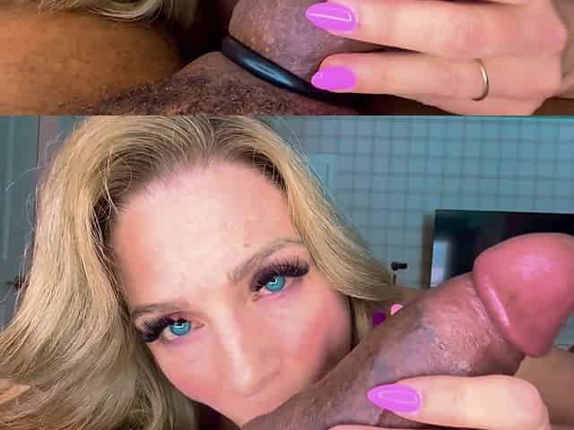 Young BBC Stud Interracial Fuck Big Boobed MILF Marilyn Midas