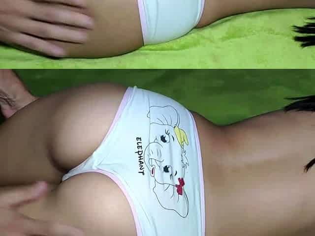 Gf Panties Pulled Off Pussy Creampied Amateur Sex