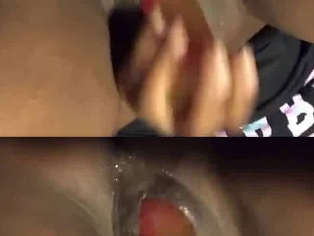 Creamy Orgasm for Black Amateur Claudia