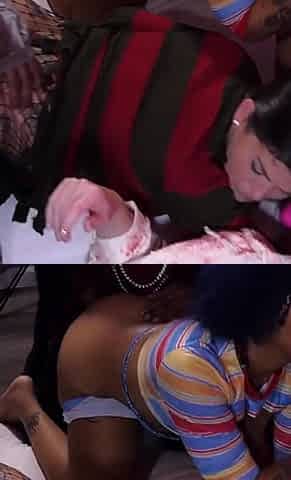 Exclusive on FapHouse only: Thiccvision's Halloween Orgy 2023