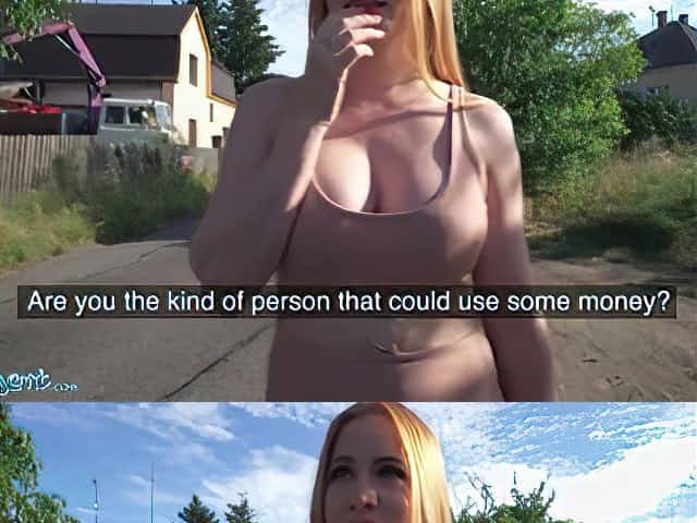Public Agent Large Bazookas Redhead Kiara Lord Banged in a Constricted Costume