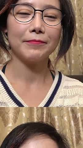 Korean Beauty with Her Glasses - Secretly Ample Bust Are Just Begging to Be Squeezed