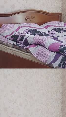 In my bedroom, my girlfriend undresses and shows herself to me
