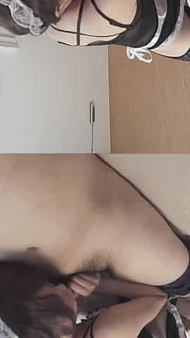 Slut Maid Provides More Service, Let Master Creampie Her Pussy