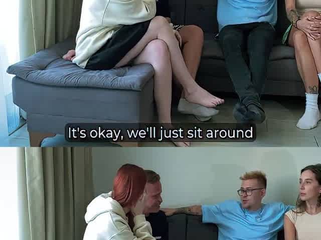 I Swappe My Hot Gf With Another Couple & Fucked His Busty Wife Till I Exploded On Her Pussy
