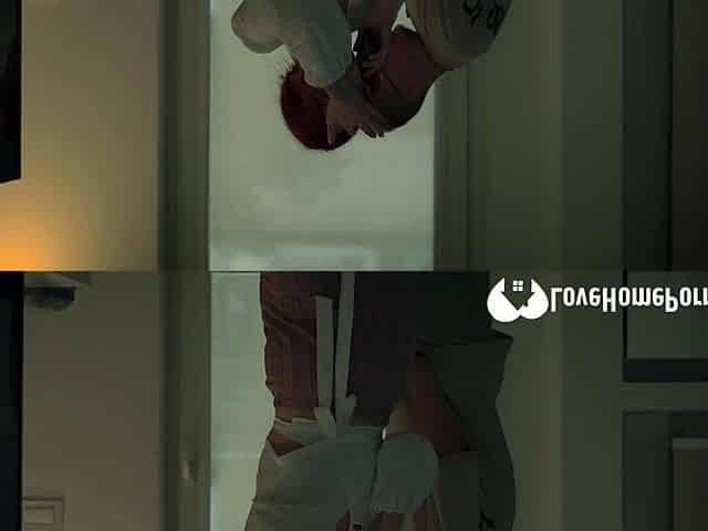 Spying on my stepmom before fucking her