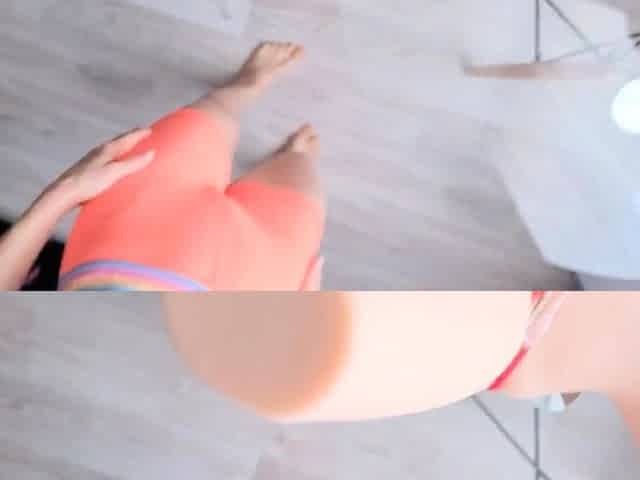Anal Threesome with Creampie for Big-Ass Small-Tits Girl