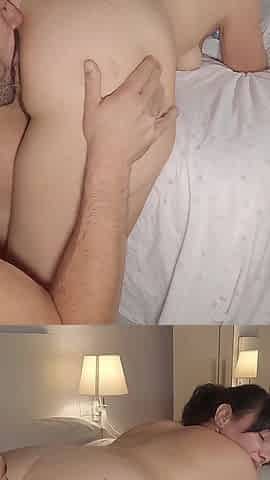 Stepmom Wants Cum in Her Ass. Homemade Anal Sex with Stepson.
