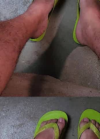 My feet for your thrall.