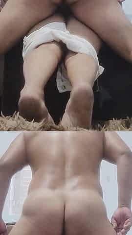 Unloading Cum in the MILF's Ass