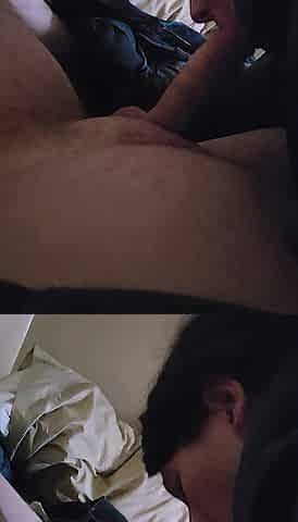 Cheating Teen Sucks Me Off during the time that BF was at Work