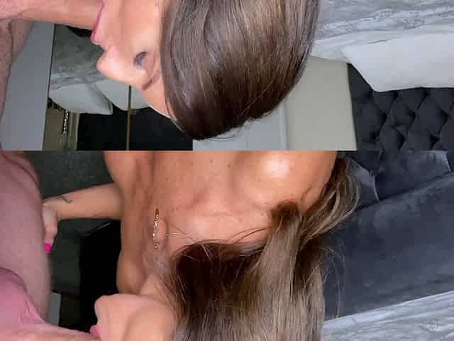 Hot Amateur Babes with Big Boobs Have Some Titty Fucking Fun