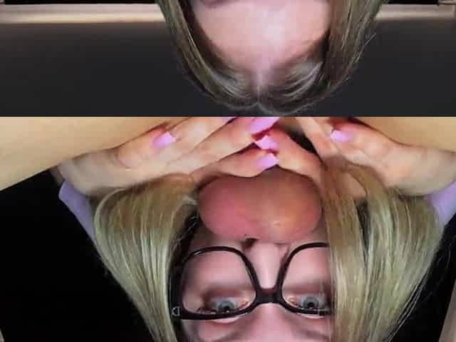 MASSIVE CUM LOAD DOWN HER MOUTH