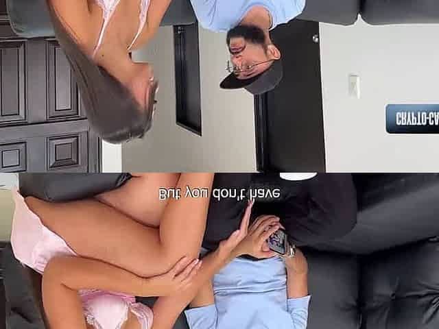 My amateur stepbrother's flawless rosy vag greatest doggystyle friend visits and Daniela Andre makes him wail with pleasure!