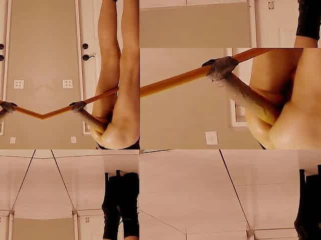 Teasing session on Chaturbate with my 12inch sex-toy