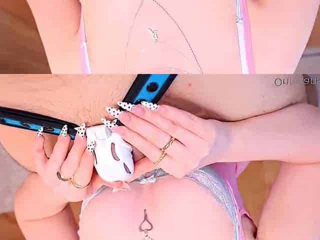 Chastity April - Ruined Orgasm - I realise that Subby