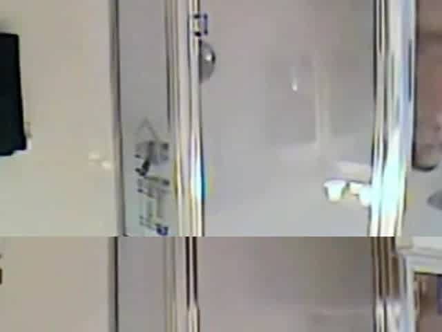 MILF stepmother spied in the shower