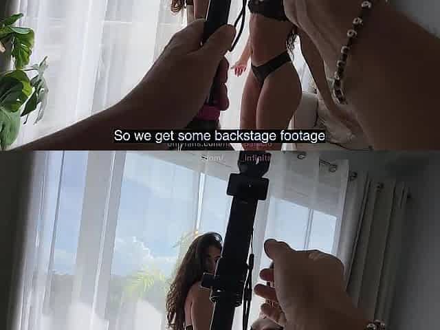 2 Sexy models gone Wild during a photoshoot