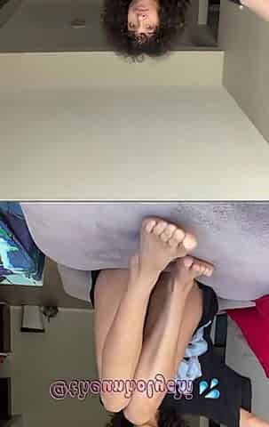Licking & Pissing All Over These Soft Soles