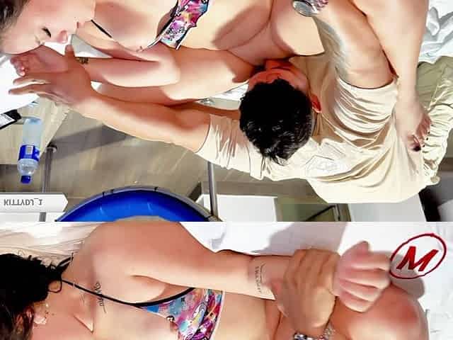 Fucked Hostess Kitty Dj's Ass at Bucaramanga Hotel