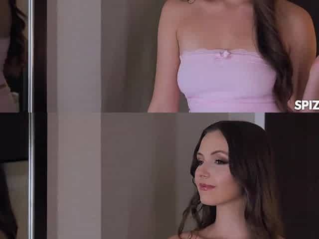 Lascivious Brunette hair Serena Hill Sexually excited Fantasy Come True
