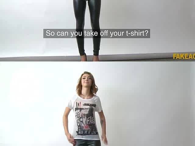 Fake Agent - Slim 19yo Hotty Screws for Modeling Contract