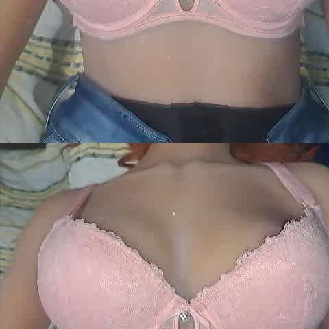 Sillicone doll Fortuna in slim constricted jeans on a particular stand with widen leg.Jizz flow and creampie