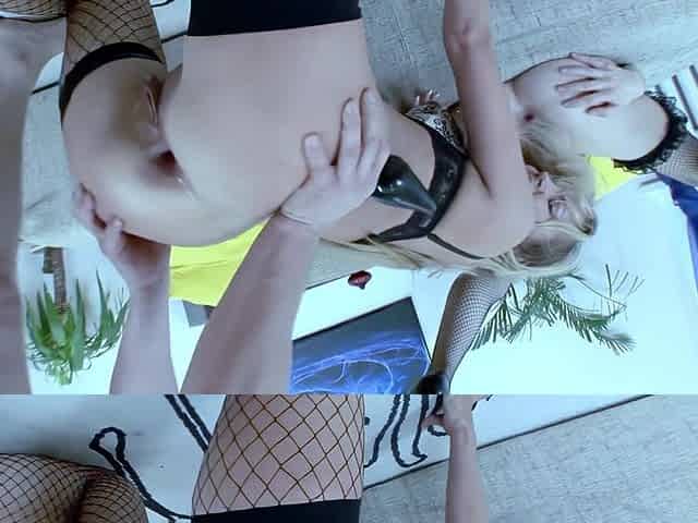 The 2 Chicks Take Deep in the Ass!