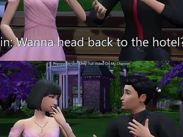 Romantic Creampie After Valentine's Day Date - sims 4 - CG Manga