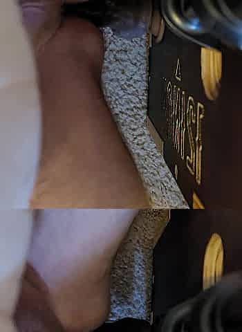 Cunt creampie during the time that butt stretched