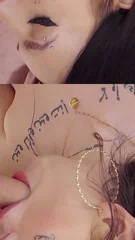 A Young Tattooed Woman Leaves the University Directly for a Double Penetration.