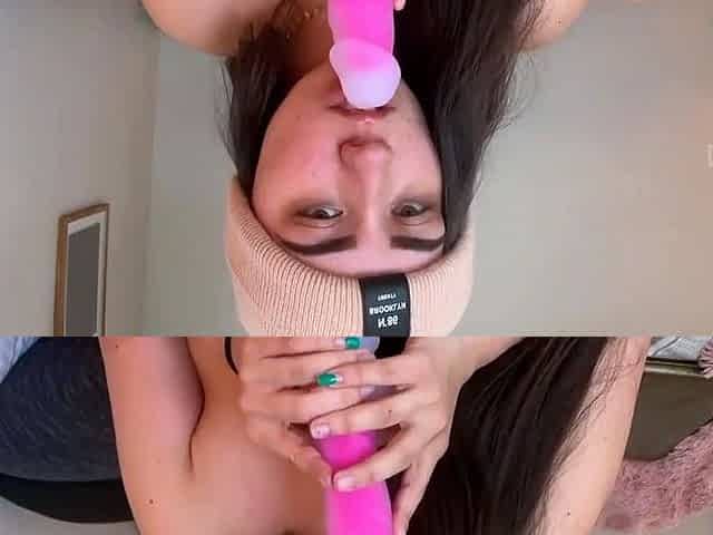 Big-Titted Babe Has Body-Shaking Orgasm With Her Dildo