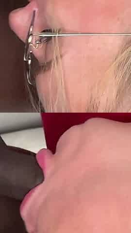 Hot MILF Slut Malusha Has Her First Anal Experience with a Black Man Who Has a Pantyhose Fetish