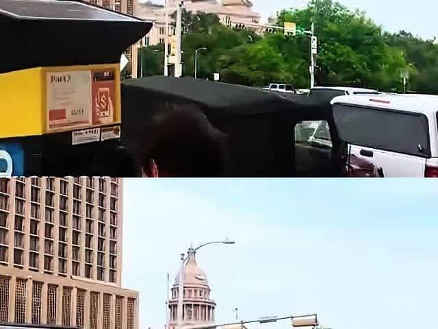 Public Foot Worship at the Texas Capitol
