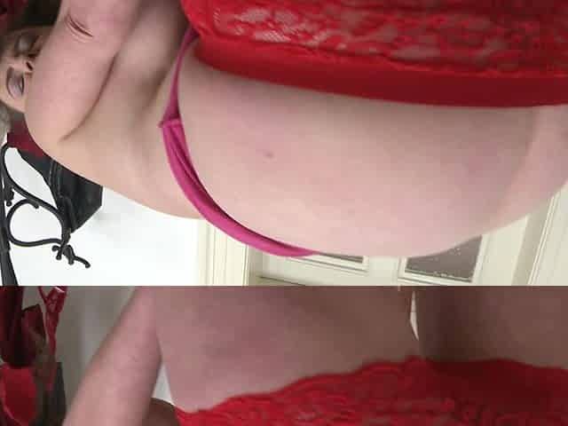 Horny Housewife Fooling Around With Her Big Tits - MatureNl