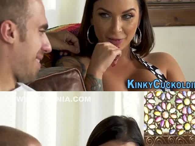 Kinky Cuckolding Slut Gets Facial