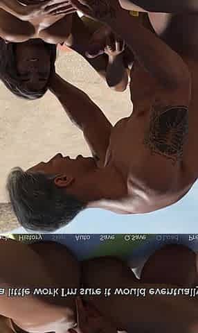 Tacos: Married Woman Sucking Big Dick on Nude Beach - Episode 66