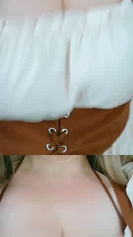 This Outfit Was Made to Show off My Big Boobs. Do You Think It Hides Enough or Reveals Too Much of This MILF?