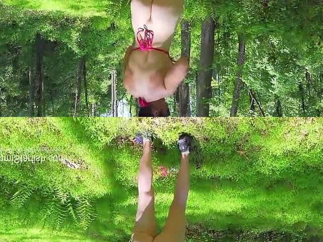 Thong Bikini Workout Outdoors 8 Min - Sammi Starfish