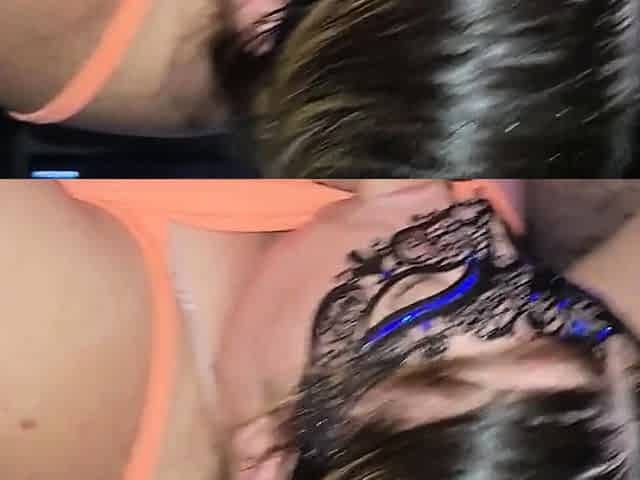 BBW Milf's Blowjob, Titfuck and Creampie