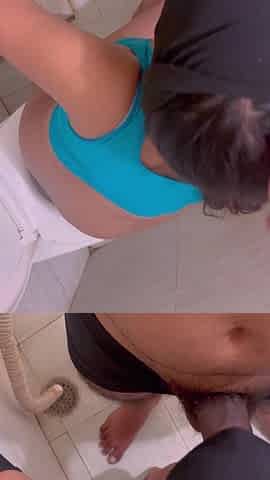 My Girlfriend Sucked My Dick in Toilet Room